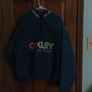 Oakley teal jacket